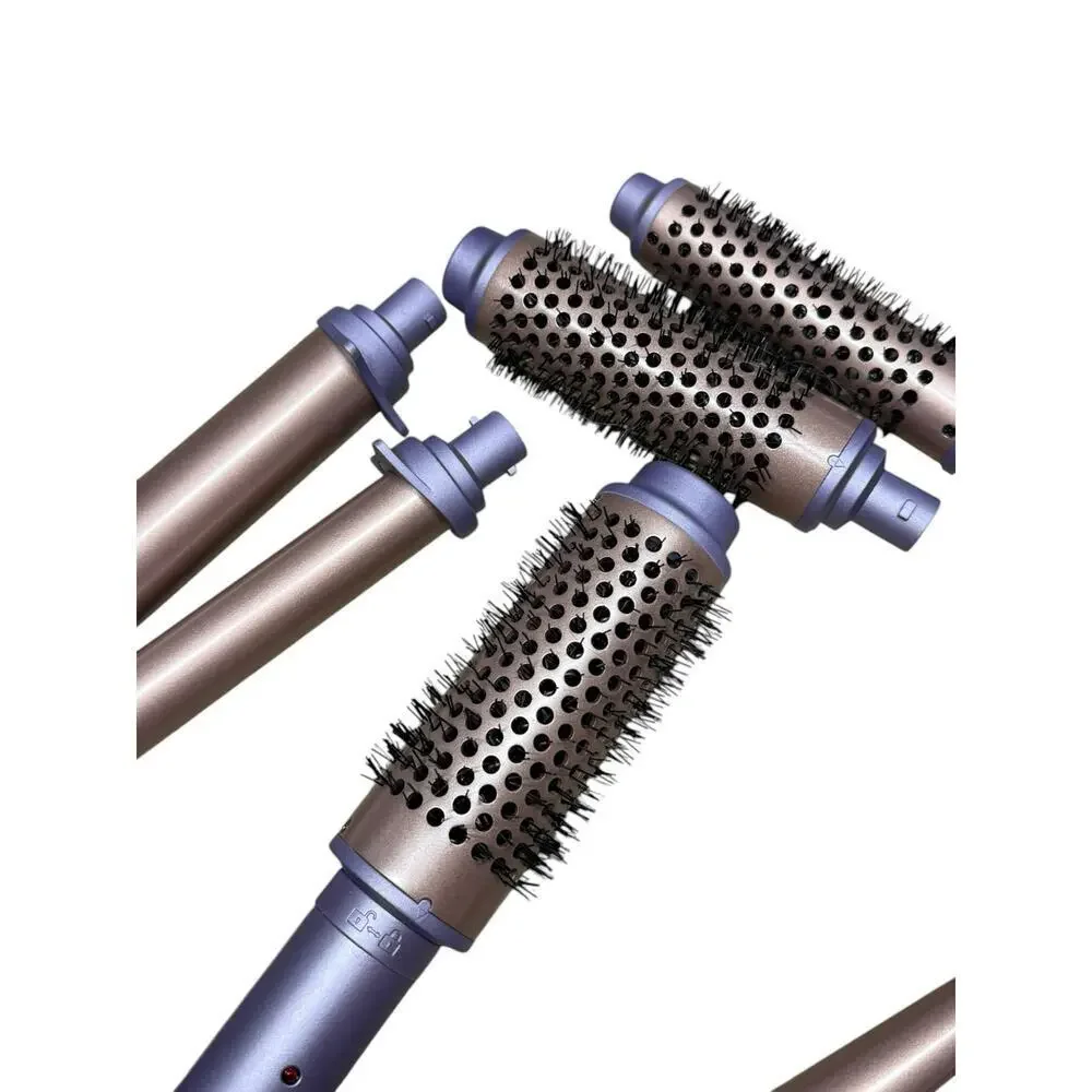 Monat Interchangeable Thermal Blowout Brush + Endless Curls Styling Wand Set